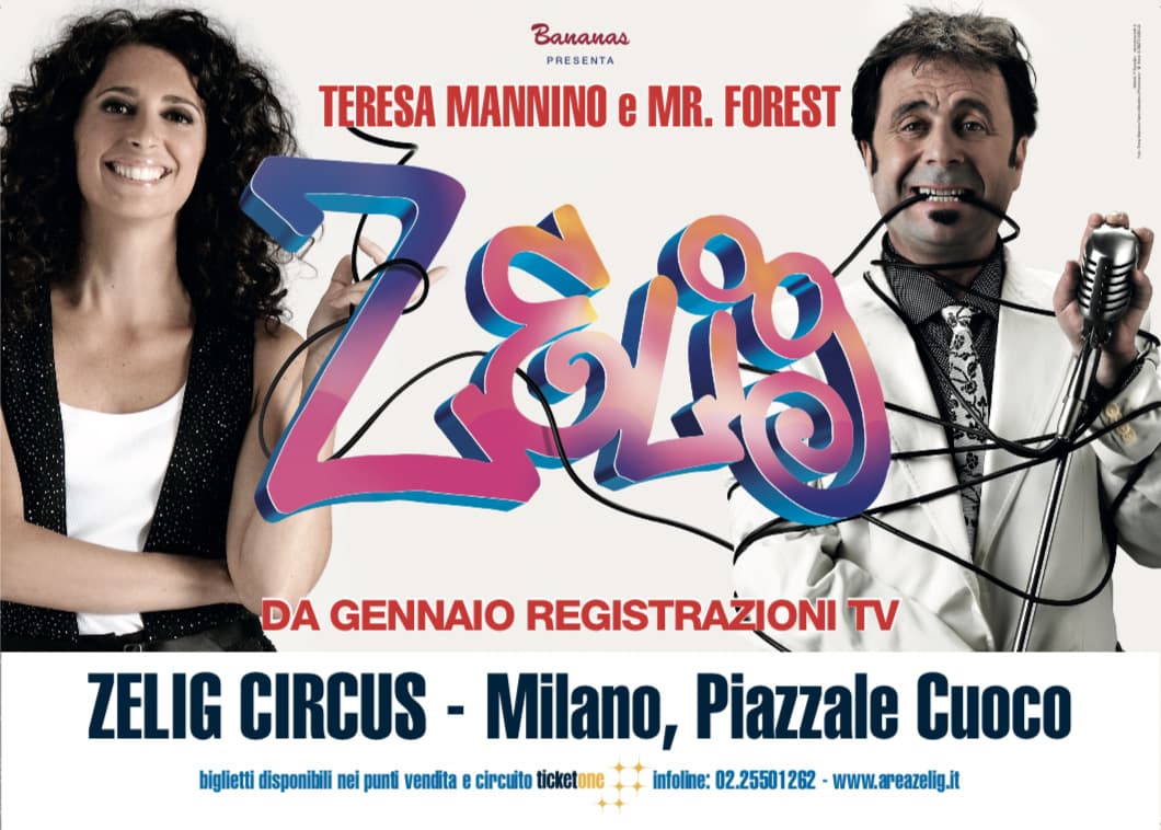 Zelig Circus Teresa Mannino